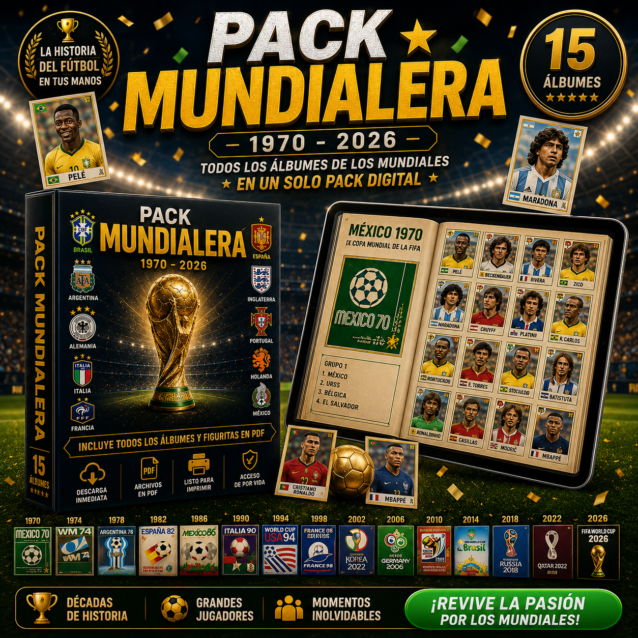 Pack Mundialera para América Latina